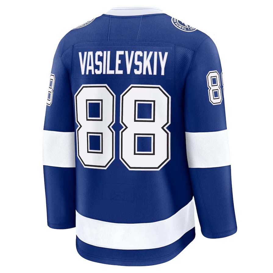 Custom #88 Blue TBL Hockey Shirt Top