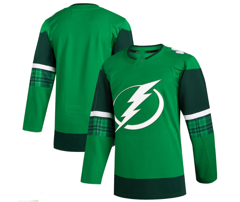 Custom Green 2023 TBL Hockey Shirt Top