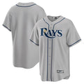 Custom Gray TB Baseball Shirt Top