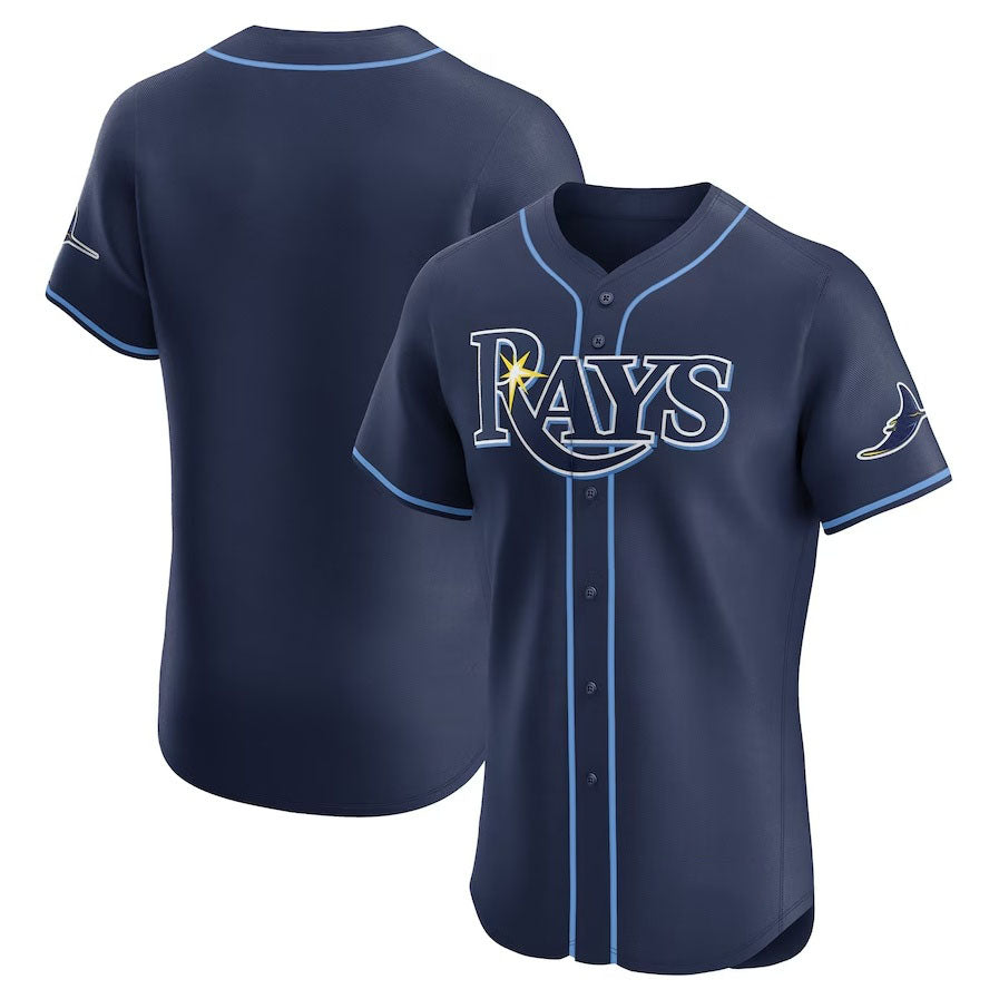 Custom Navy TB Baseball Shirt Top