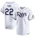 Custom #22 White TB Baseball Shirt Top