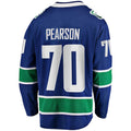 Custom #70 Blue VAN Hockey Shirt Top