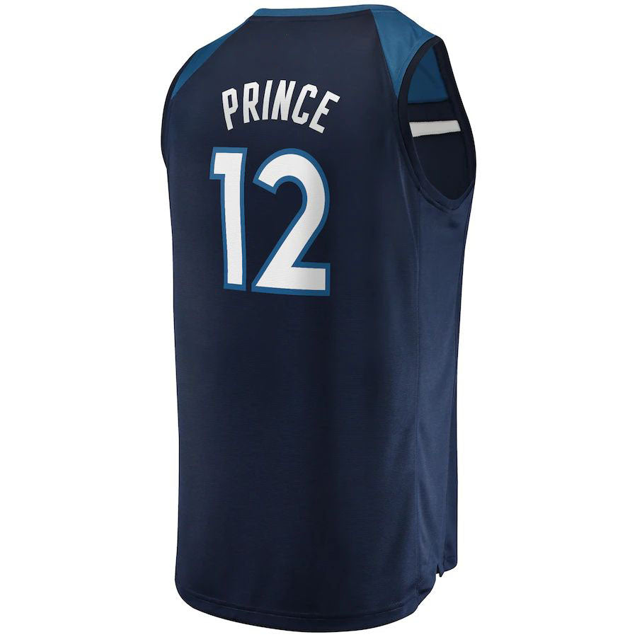 Custom #12 Navy 2021 MIN Basketball Shirt Top