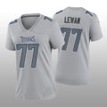 Custom #77 Gray TEN Football Shirt Top