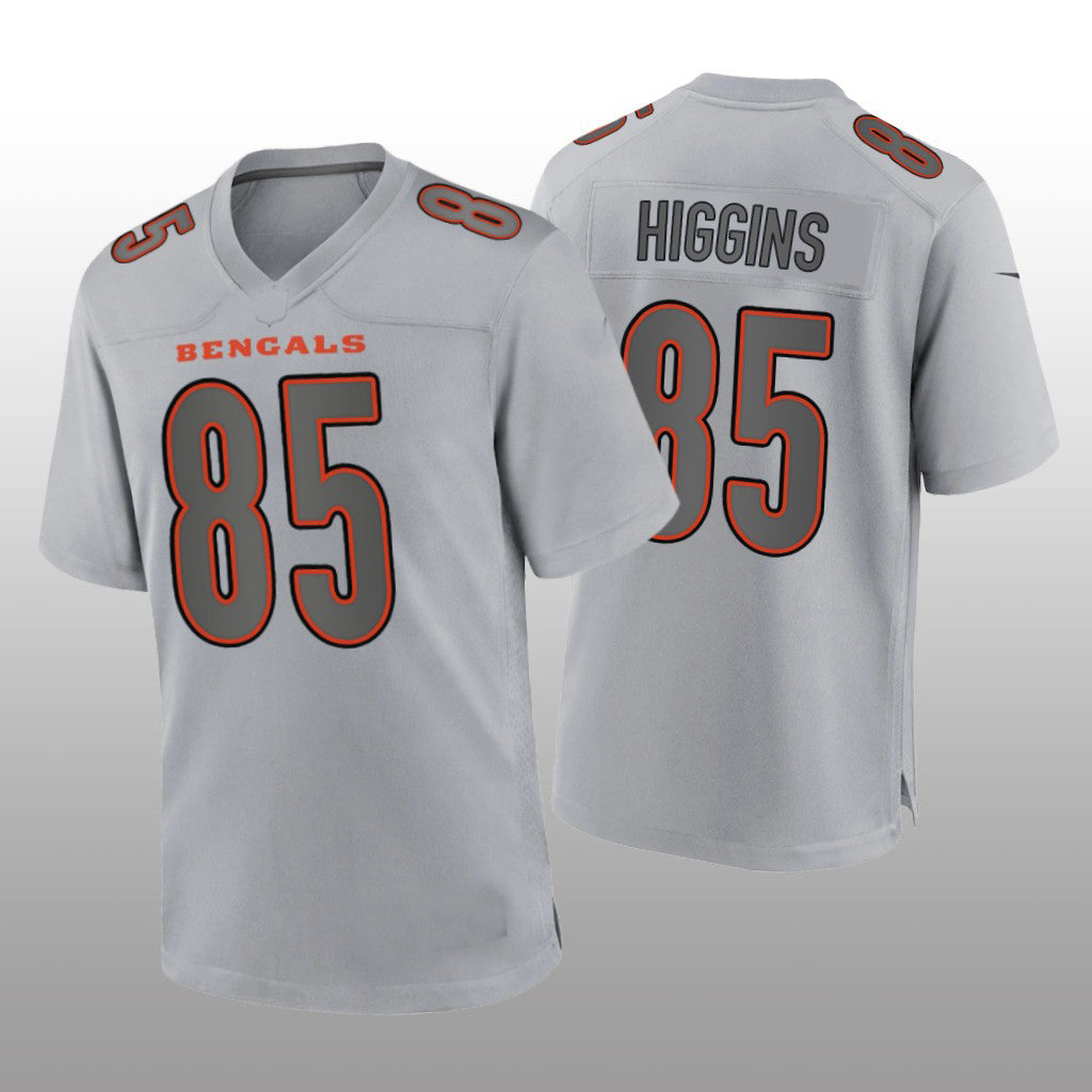 Custom #85 Gray CIN Football Shirt Top