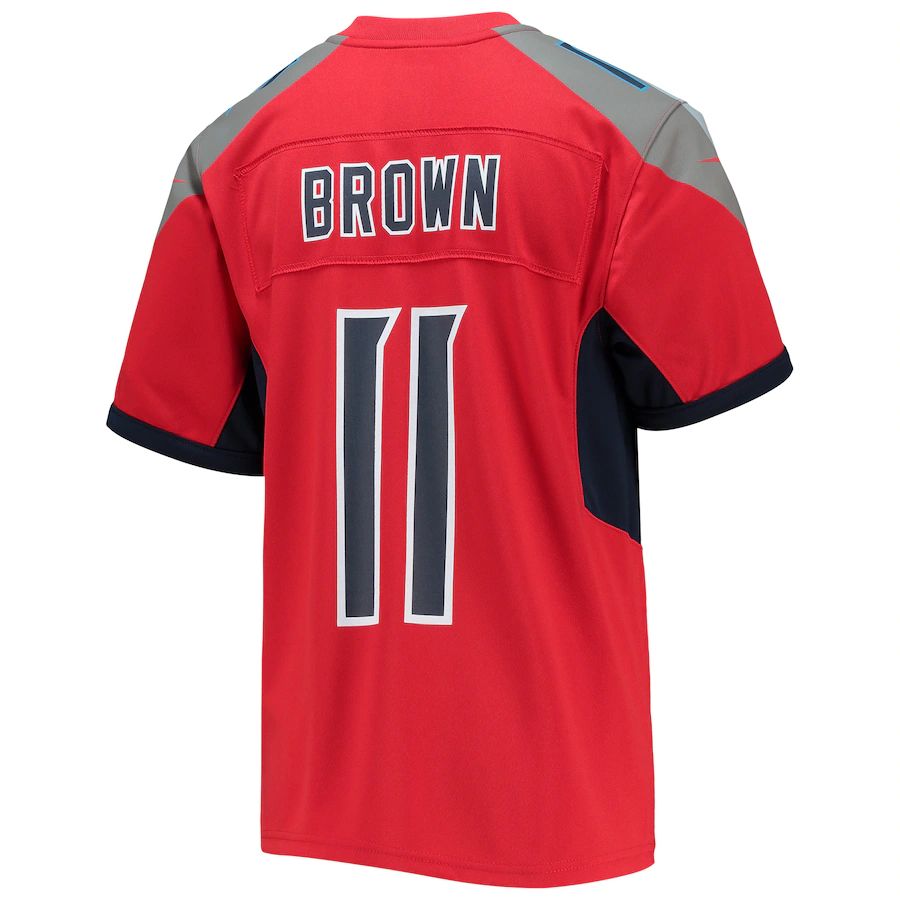 Custom #11 Red TEN Football Shirt Top