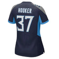 Custom #37 Navy TEN Football Shirt Top