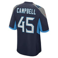 Custom #45 Navy TEN Football Shirt Top