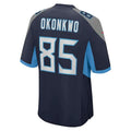 Custom #85 Navy TEN Football Shirt Top