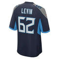 Custom #62 Navy TEN Football Shirt Top