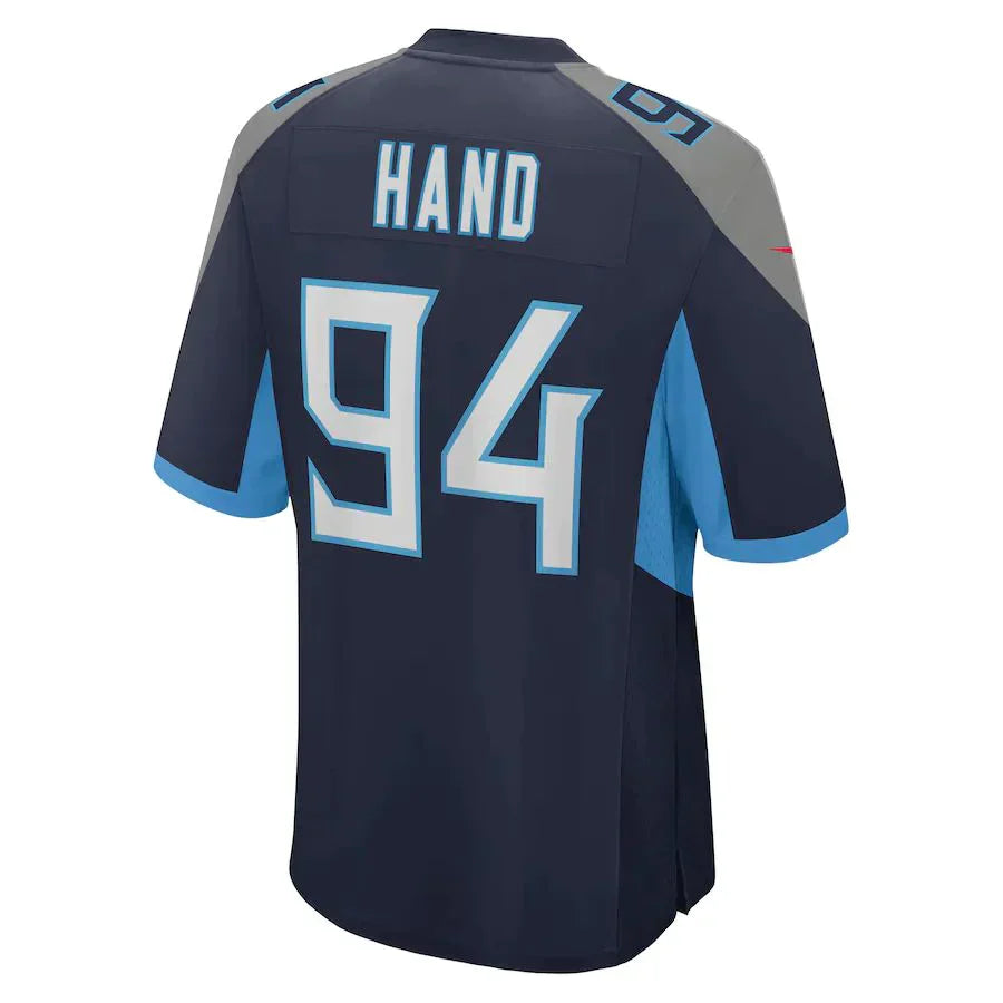 Custom #94 Navy TEN Football Shirt Top
