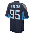 Custom #95 Navy TEN Football Shirt Top