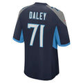 Custom #71 Navy TEN Football Shirt Top