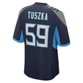 Custom #59 Navy TEN Football Shirt Top