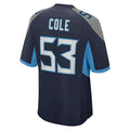 Custom #53 Navy TEN Football Shirt Top