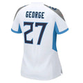 Custom #27 White TEN Football Shirt Top