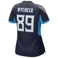 Custom #89 Navy TEN Football Shirt Top