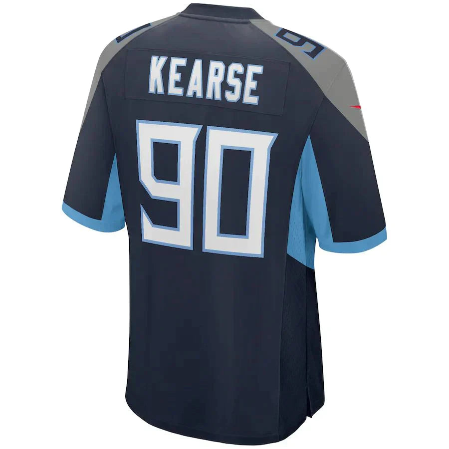 Custom #90 Navy TEN Football Shirt Top