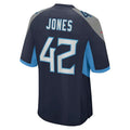 Custom #42 Navy TEN Football Shirt Top