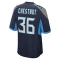 Custom #36 Navy TEN Football Shirt Top