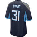 Custom #31 Navy TEN Football Shirt Top