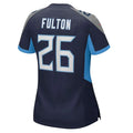 Custom #26 Navy TEN Football Shirt Top