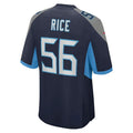 Custom #56 Navy TEN Football Shirt Top