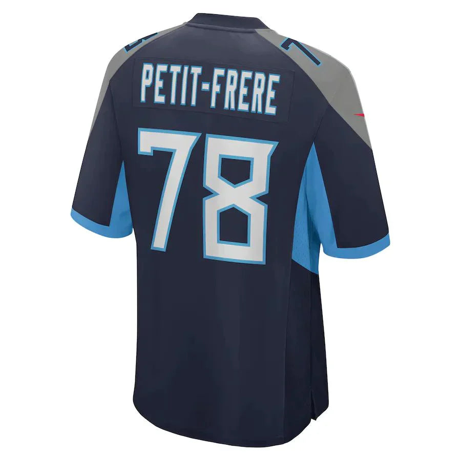 Custom #78 Navy TEN Football Shirt Top