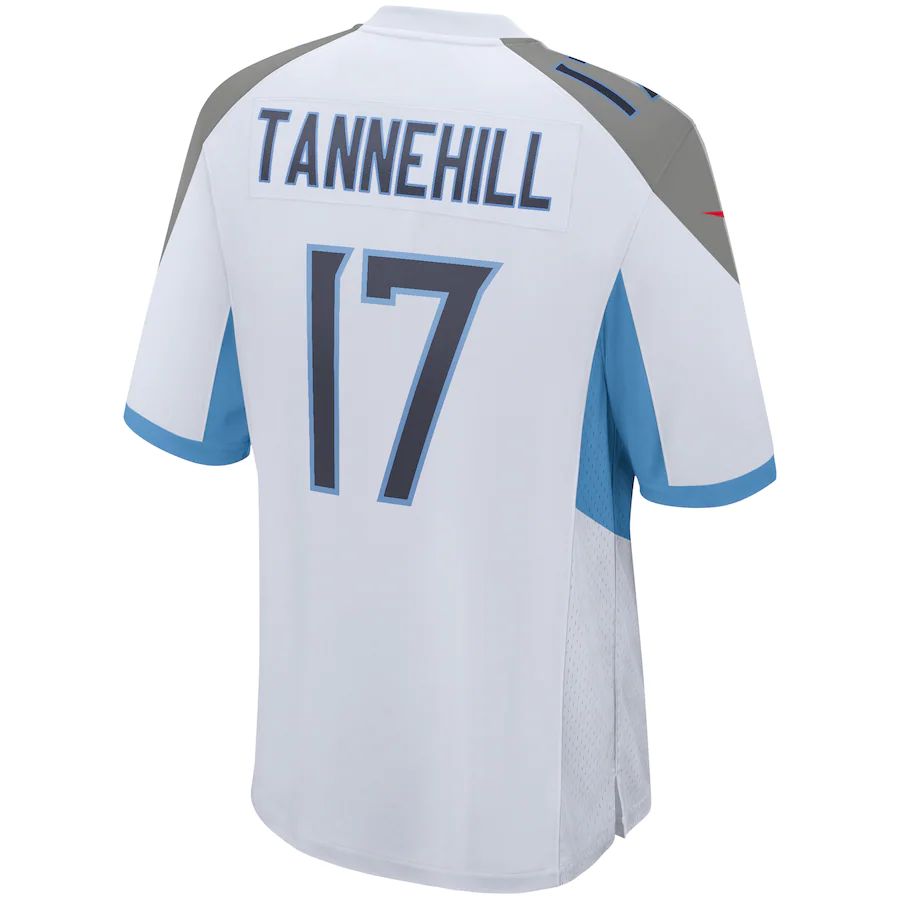 Custom #17 White TEN Football Shirt Top