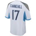 Custom #17 White TEN Football Shirt Top