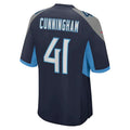 Custom #41 Navy TEN Football Shirt Top