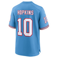 Custom #10 Light Blue Throwback TEN Football Shirt Top