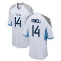 Custom #14 White TEN Football Shirt Top