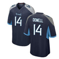 Custom #14 Navy TEN Football Shirt Top