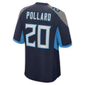 Custom #20 Navy TEN Football Shirt Top