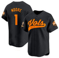 Custom #1 Black 2024 College Shirt Top