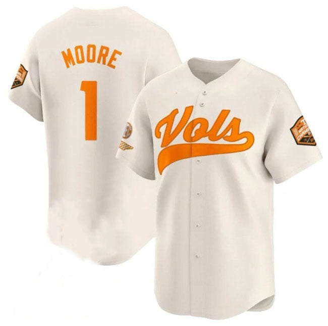 Custom #1 Cream 2024 College Shirt Top