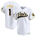 Custom #1 White 2024 College Shirt Top
