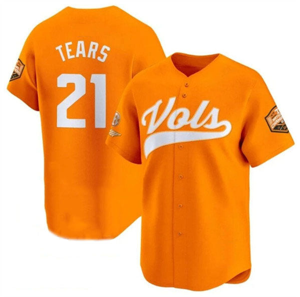 Custom #21 Orange 2024 College Shirt Top