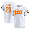 Custom #21 White 2024 College Shirt Top