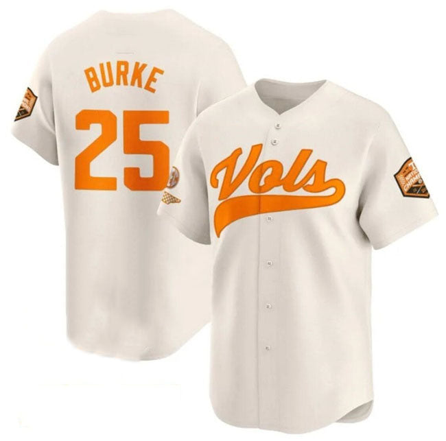 Custom #25 Cream 2024 College Shirt Top