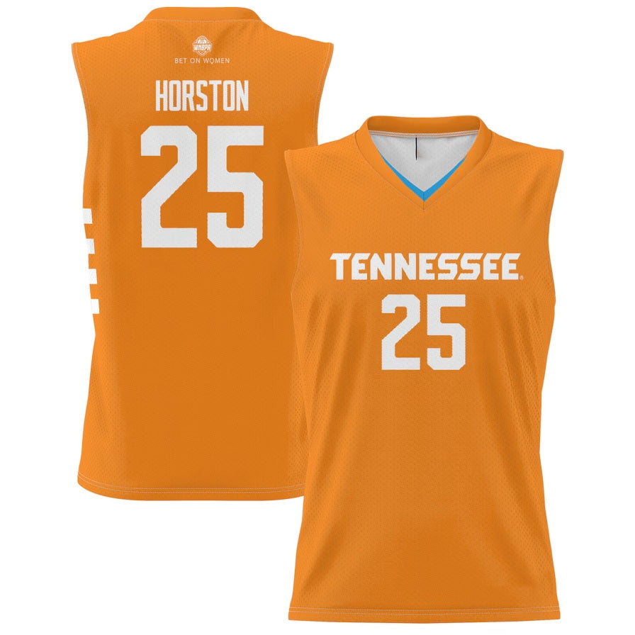 Custom #25 Orange Basketball Shirt Top