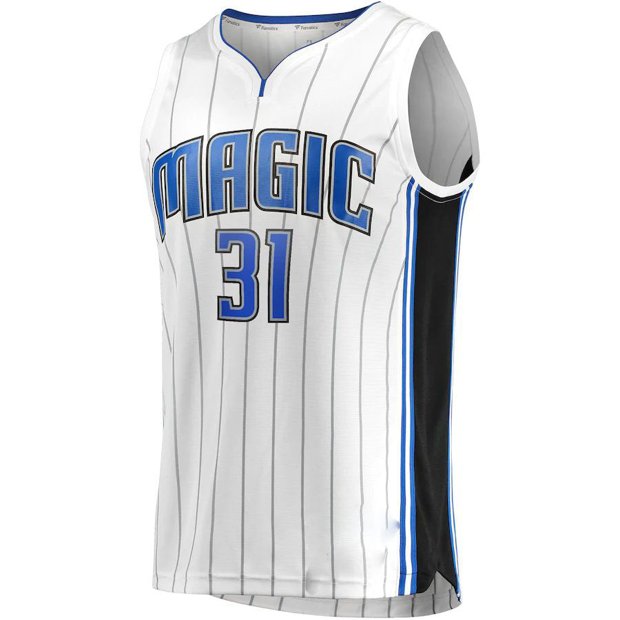 Custom #31 White ORL Basketball Shirt Top