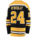 Custom #24 Black BOS Hockey Shirt Top