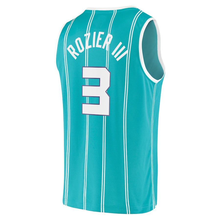 Custom #3 Teal 2020 CHA Basketball Shirt Top