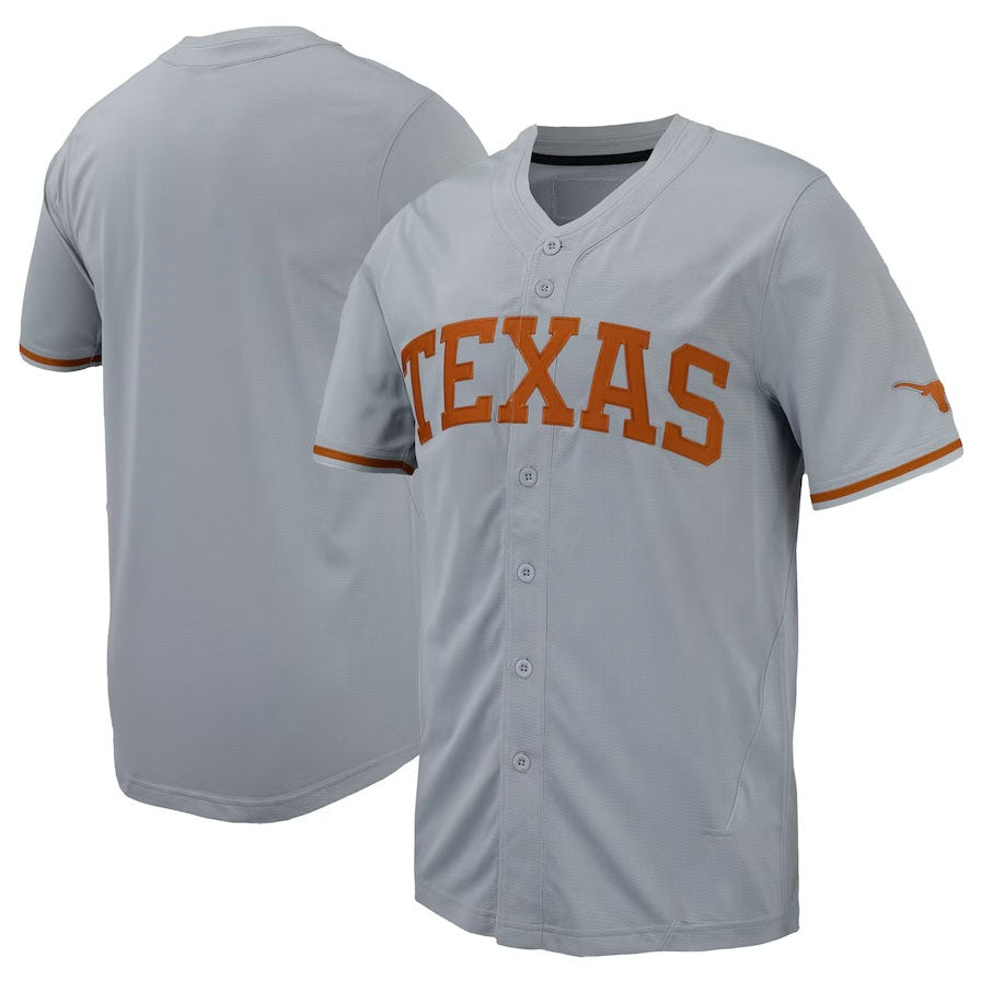 Custom Gray Baseball Shirt Top