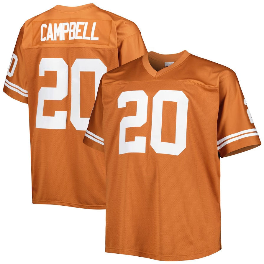 Custom #20 Orange College Shirt Top