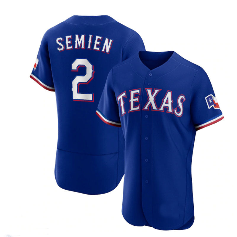 Custom #2 TEX Baseball Shirt Top