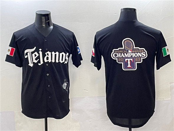 Custom Black 2025 TEX Baseball Shirt Top
