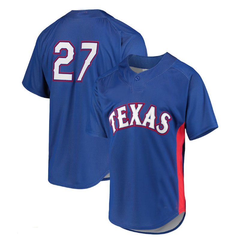 Custom #27 TEX Baseball Shirt Top
